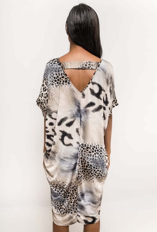 luipaarden print jurk